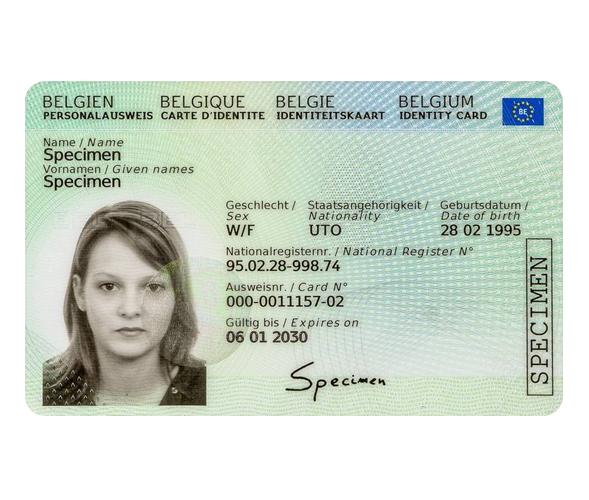 belgium-id-card.jpg Belgium ID Card - Image 1